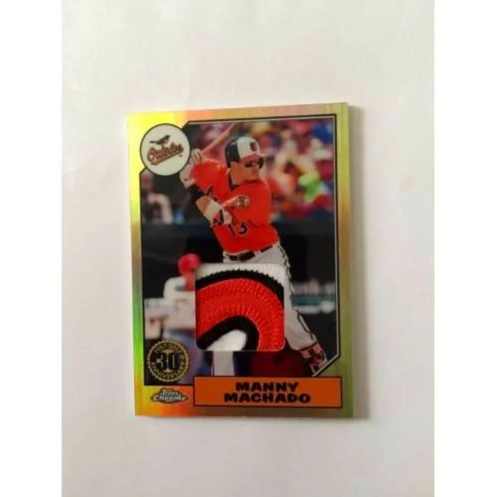 Manny Machado Orioles Custom Jersey Card (049)